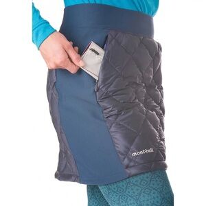 Mont-Bell Superior Down Trail Skirt dark navy size XL